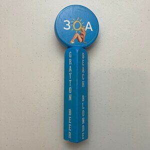 Grayton Beer 30A Beach Blond IPA Tap Handle